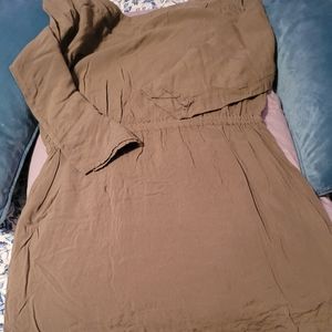Army green dress